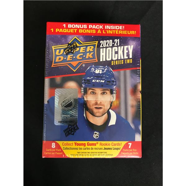  2020-21 UPPER DECK HOCKEY SERIES TWO BLASTER BOX