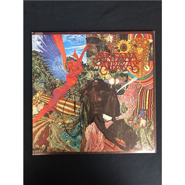 SANTANA SIGNED ALBUM COVER (NO VINYL)