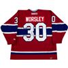 Image 2 : Gump Worsley Autographed Montreal Canadiens Vintage CCM Jersey (Frozen Pond COA)