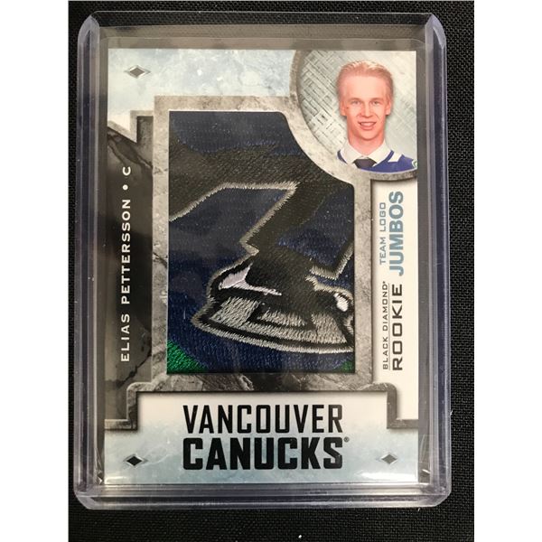 2018-19 UD BLACK DIAMOND #RTL-EP ELIAS PETTERSSON RC JUMBO