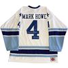 Image 1 : MARK HOWE SIGNED HOUSTON AEROS REPLICA JERSEY (FROZEN POND COA)