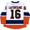 Image 1 : PAT LAFONTAINE SIGNED NEW YORK ISLANDERS FANATICS JERSEY (FROZEN POND COA)