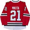 Image 1 : STAN MIKITA SIGNED CHICAGO BLACKHAWKS FANATICS JERSEY (FROZEN POND COA)