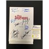 Image 2 : THE SOPRANOS CAST SIGNED SCRIPT COVER (REAL AUTHENTIC COA)