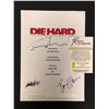 Image 2 : DIEHARD CAST SIGNED SCRIPT COVER (REAL AUTHENTIC COA)