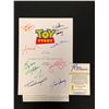 Image 2 : TOY STORY CAST SIGNED SCRIPT COVER (REAL AUTHENTIC COA)