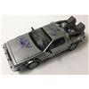 Image 1 : MICHAEL J. FOX/CHRISTOPHER LLOYD SIGNED 1:15 SCALE DELOREAN DIE-CAST (FROZEN POND COA)