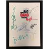 Image 1 : BIG BANG THEORY CAST SIGNED SCRIPT COVER (REAL AUTHENTIC COA)