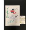 Image 2 : BIG BANG THEORY CAST SIGNED SCRIPT COVER (REAL AUTHENTIC COA)