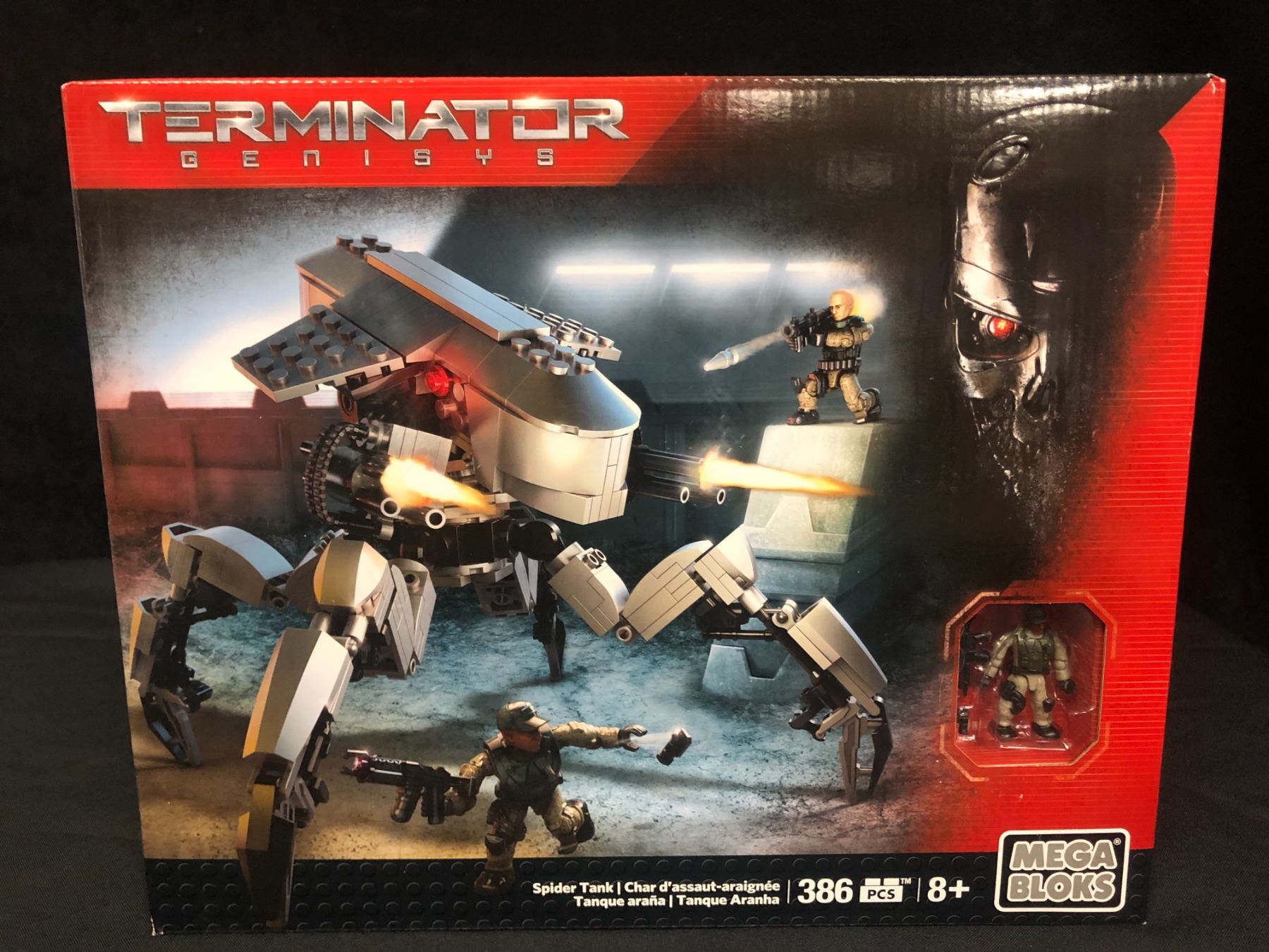 MEGA BLOCKS TERMINATOR GENISYS BUILDING TOY