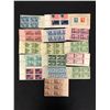 Image 1 : US PLATE BLOCK STAMPS AND COMMEMORATIVE SHEET