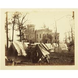 PHOTOGRAPH CASTLE MURRAY, AUBURN VIRGINIA 1863