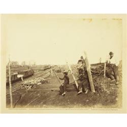 ALBUMEN PHOTOGRAPH MANASSAS JUNCTION, VIRGINIA