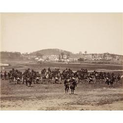 PHOTOGRAPH OF ARTILLERY DEPOT, CAMP BERRY