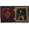 Image 2 : QUARTER PLATE RUBY AMBROTYPE OF FEDERAL OFFICER