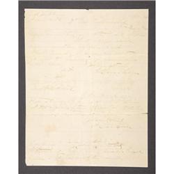 GENERAL JAMES LONGSTREET ALS, 1863