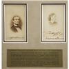 Image 1 : AUTOGRAPHED CDVS OF JEFFERSON DAVIS AND WIFE