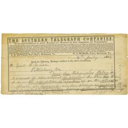 JEFFERSON DAVIS: CIVIL WAR-DATE ALS