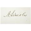 Image 5 : ABRAHAM LINCOLN + 200 DIGNITARIES AUTOGRAPH BOOK