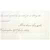 Image 2 : ABRAHAM LINCOLN PARTLY PRINTED DOCUMENT SIGNED