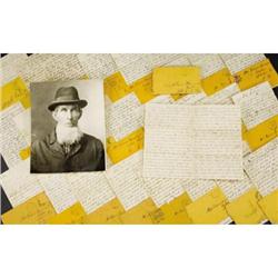 49 CIVIL WAR LETTERS WRITTEN BY H. J. HAMMOND