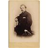 JOHN WILKES BOOTH CABINET CARD, CA 1860S