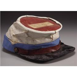 “WIDE AWAKE” CAP LINCOLN POLITICAL CLUB ca