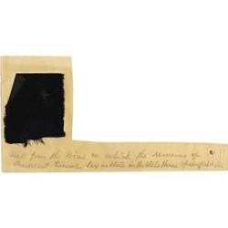 SILK FROM DIAS OF PRESIDENT LINCOLN’S STATE