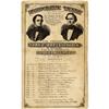 Image 1 : 1860 DEMOCRATIC TICKET BRECKINRIDGE & LANE