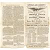 Image 1 : LINCOLN & HAMLIN FOUR PAGE FACT SHEET 1860.