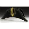 Image 2 : CONFEDERATE STATES NAVY CHAPEAU HAT