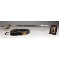 CSA NAVY BELT & BUCKLE, LT. LOWE CSS ALABAMA