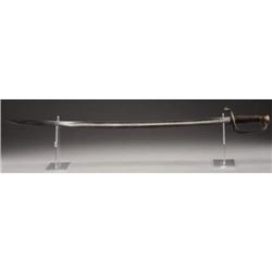 M1840 CAVALRY OFFICER’S SABER INSCRIBED TO