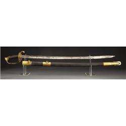 CONFEDERATE OFFICER'S FIELD AND STAFF SWORD WITH