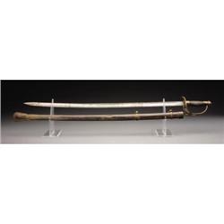 CONFEDERATE STAFF OFFICER’S SWORD AND SCABBARD