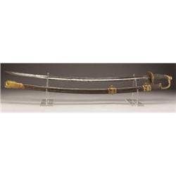 M1840/60 CIVIL WAR CAVALRY OFFICER’S SABER.