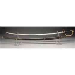 US M1860 LIGHT CAVALRY SABER WITH PERIOD ID