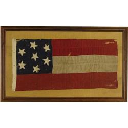 SEVEN STAR EARLY WAR CONFEDERATE FIRST NATIONAL