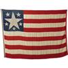 Image 1 : A VERY RARE CONFEDERAT SECESSION FLAG - 1861