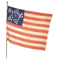 AMERICAN REGIMENTAL CIVIL WAR FLAG - ‘GREAT
