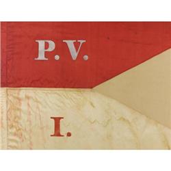 P.V.I. GUIDON FLAG, PENNSYLVANIA VOLUNTEERS
