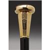 Image 2 : 18 KT. GOLD MOUNTED CANE OF BRIGADIER GENERAL