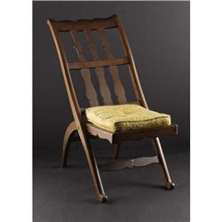 GENERAL WILLIAM MAHONE'S CAMPAIGN CHAIR