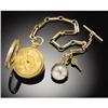 SOLID GOLD POCKET WATCH - CAPTAIN CALVIN S. HART