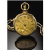Image 2 : SOLID GOLD POCKET WATCH - CAPTAIN CALVIN S. HART