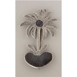 SILVER SOUTH CAROLINA SECESSION PIN