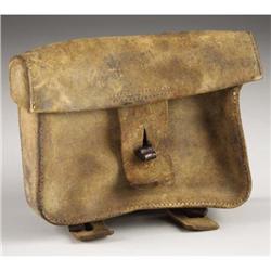 CONFEDERATE TUBE OR CARTRIDGE POUCH USED BY PVT.