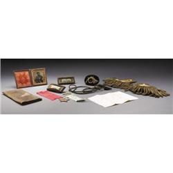 EXTENSIVE GROUP OF CIVIL WAR PERIOD ITEMS THAT