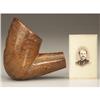 Image 1 : INCREDIBLE HUGE HAND CARVED BRIARWOOD PIPE OF