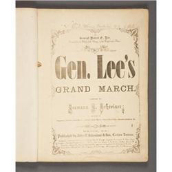 CONFEDERATE SHEET MUSIC IMPRINTS: COLLECTION 14